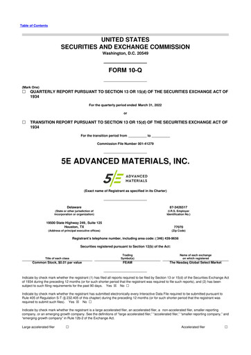 Thumbnail 5E Advanced Materials 10-Q Quarterly Report FY2022 