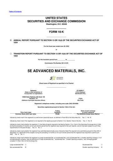 Thumbnail 5E Advanced Materials 10-K Annual Report 2022
