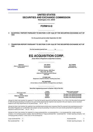 Thumbnail flyExclusive 10-Q Quarterly Report FY2022 