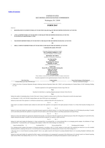 Thumbnail ASE Group
 20-F Annual Report 2022