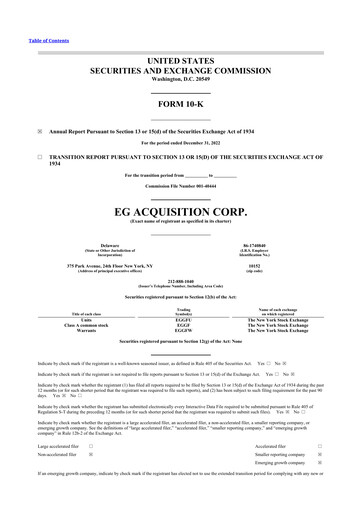 Thumbnail flyExclusive 10-K Annual Report 2022