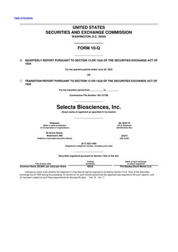 Vorschaubild Cartesian Therapeutics 10-Q Quartalsbericht 2023 