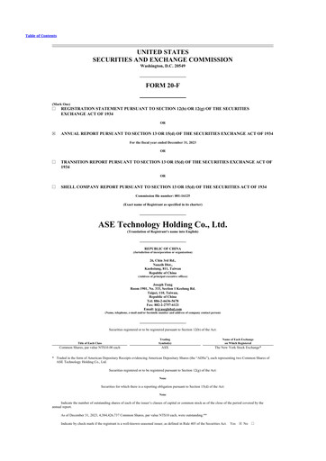 Thumbnail ASE Group
 20-F Annual Report 2023