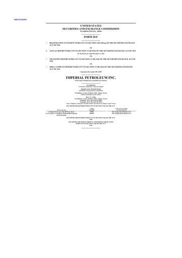 Vorschaubild Imperial Petroleum 20-F Jahresbericht 2023