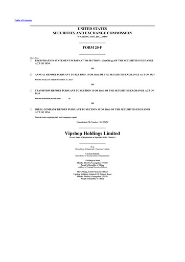 Thumbnail Vipshop
 20-F Annual Report 2023