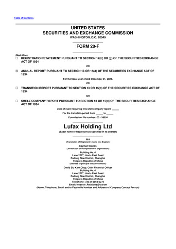 Thumbnail Lufax 20-F Annual Report 2023