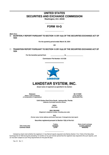 Thumbnail Landstar System
 10-Q Quarterly Report FY2024 