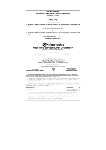 Vorschaubild Magnachip Semiconductor 10-Q Quartalsbericht 2024 