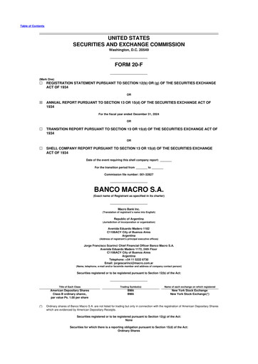 Thumbnail Banco Macro
 20-F Annual Report 2024
