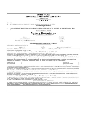 Thumbnail Neuphoria Therapeutics 10-K Annual Report 2025