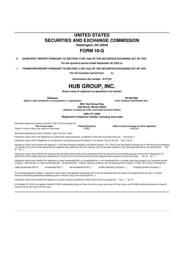 Thumbnail Hub Group
 10-Q Quarterly Report FY2025 