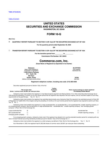 Thumbnail BigCommerce 10-Q Quarterly Report FY2025 