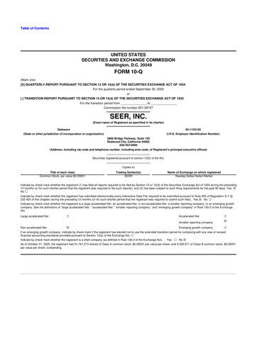 Thumbnail Seer Inc 10-Q Quarterly Report FY2025 