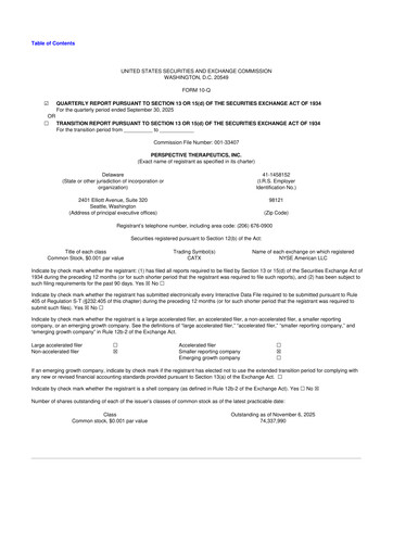 Thumbnail Perspective Therapeutics 10-Q Quarterly Report FY2025 