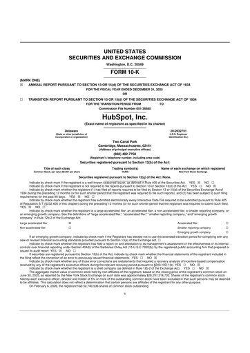 Thumbnail HubSpot 10-K Annual Report 2025