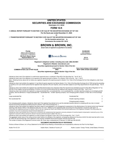 Thumbnail Brown & Brown
 10-K Annual Report 2025