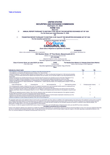 Thumbnail CarGurus 10-K Annual Report 2025