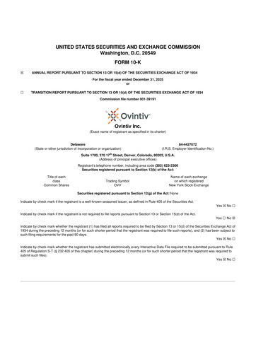 Thumbnail Ovintiv 10-K Annual Report 2025