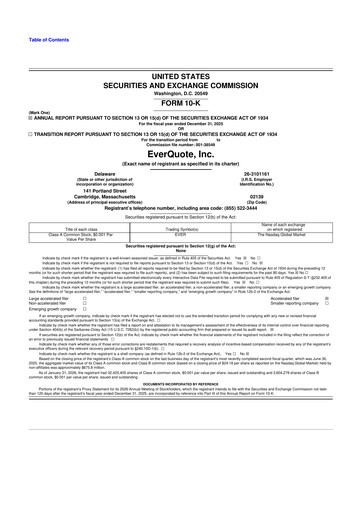 Thumbnail EverQuote 10-K Annual Report 2025