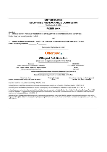 Thumbnail Offerpad 10-K Annual Report 2025