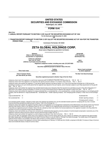Thumbnail Zeta Global 10-K Annual Report 2025