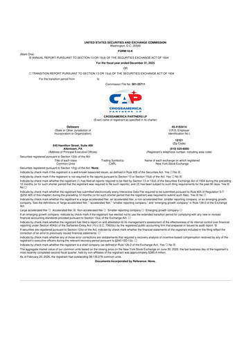 Thumbnail CrossAmerica Partners 10-K Annual Report 2025