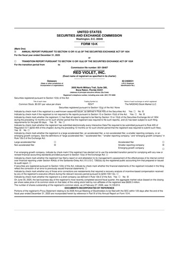 Thumbnail Red Violet 10-K Annual Report 2025
