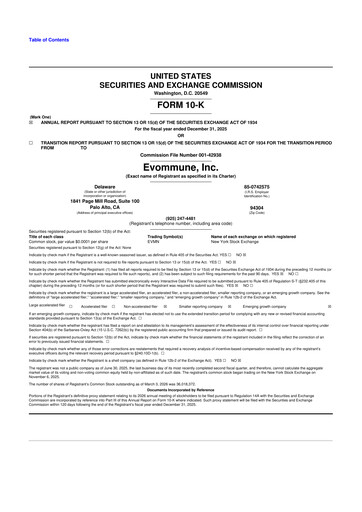 Thumbnail Evommune 10-K Annual Report 2025