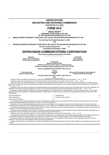 Thumbnail Entravision Communications
 10-K Annual Report 2025