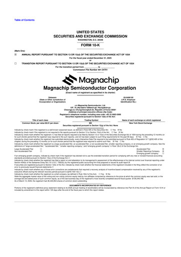 Thumbnail Magnachip Semiconductor 10-K Annual Report 2025