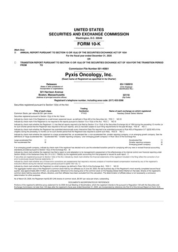 Thumbnail Pyxis Oncology 10-K Annual Report 2025