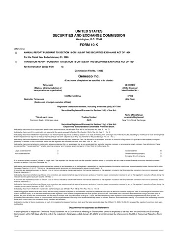 Thumbnail Genesco
 10-K Annual Report 2026