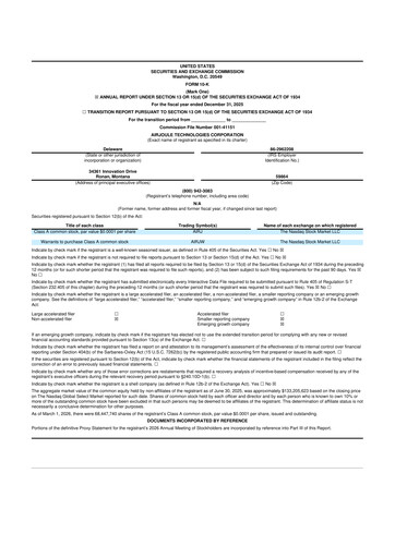 Thumbnail AirJoule Technologies Corporation 10-K Annual Report 2025