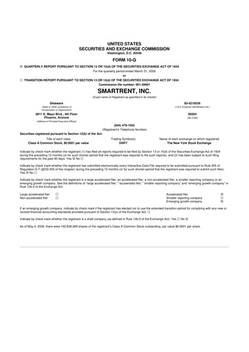 Thumbnail SmartRent 10-Q Quarterly Report FY 