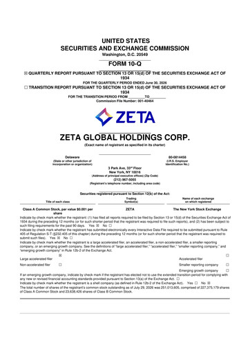 Thumbnail Zeta Global 10-Q Quarterly Report FY2026 