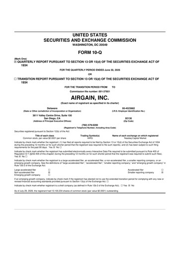 Thumbnail Airgain 10-Q Quarterly Report FY2026 