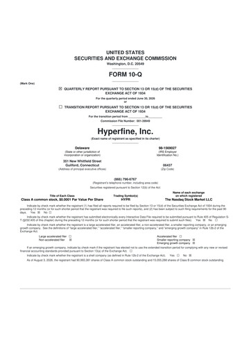 Miniature Hyperfine 10-Q Rapport trimestriel 2026 