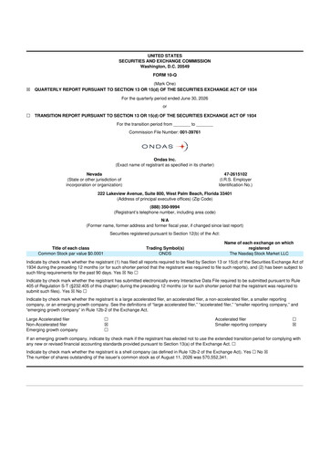Thumbnail Ondas Holdings 10-Q Quarterly Report FY2026 