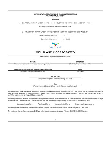 Thumbnail Know Labs 10-Q Quarterly Report FY2012 