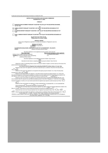 Thumbnail DRDGOLD 20-F Annual Report 