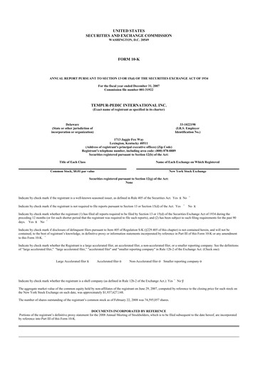 Thumbnail Somnigroup International 10-K Annual Report 