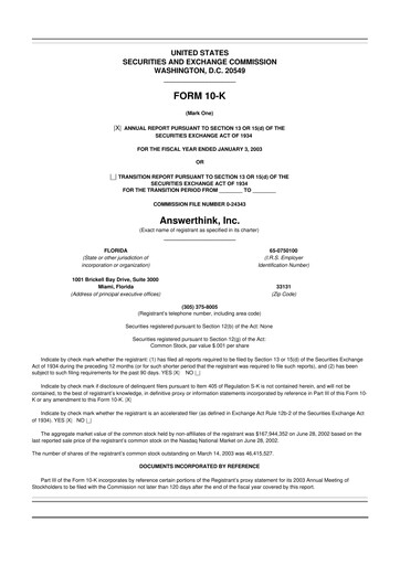 Vorschaubild The Hackett Group

 10-K Jahresbericht 