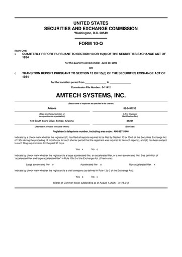 Thumbnail Amtech Systems 10-Q Quarterly Report FY 