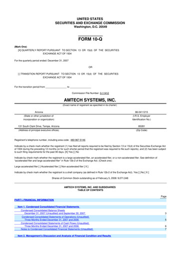 Thumbnail Amtech Systems 10-Q Quarterly Report FY 