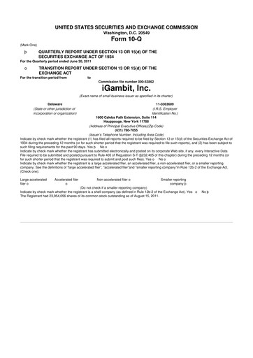 Vorschaubild Nutex Health 10-Q Quartalsbericht 2011 