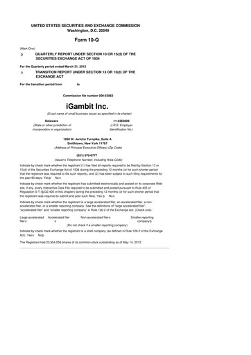 Vorschaubild Nutex Health 10-Q Quartalsbericht 2012 