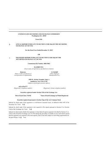 Thumbnail Nutex Health 10-K Annual Report 2015