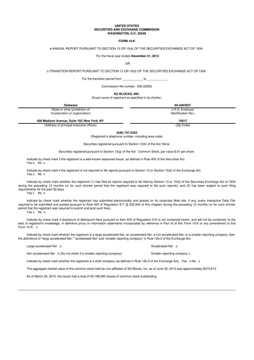Thumbnail Safe & Green Holdings 10-K Annual Report 2012