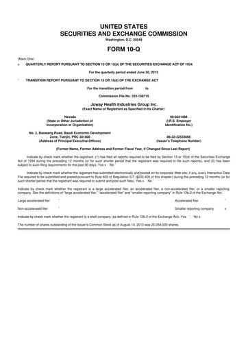 Thumbnail Idaho Copper Corporation 10-Q Quarterly Report FY2013 