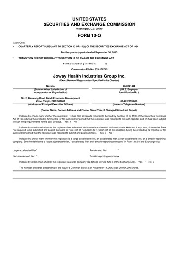 Thumbnail Idaho Copper Corporation 10-Q Quarterly Report FY2013 